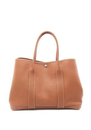 Hermès Pre-Owned 2007 Garden Party PM leather tote bag - Brown