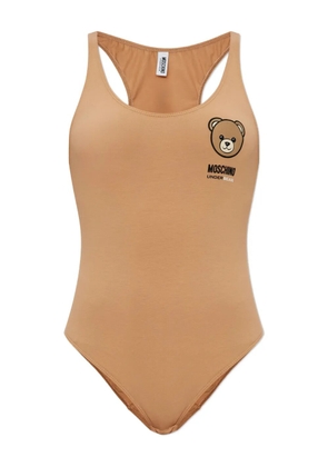 Moschino Teddy Bear-print body - Brown