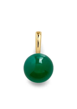 Monica Vinader round-gemstone pendant - Green