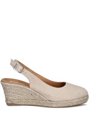 Barbour leather espadrilles - Neutrals