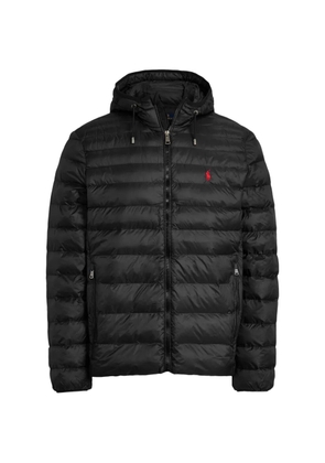 Polo Ralph Lauren Polo Pony hooded padded jacket - Black