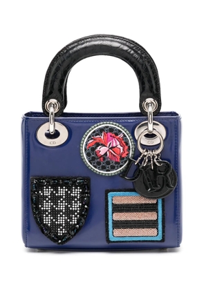 Christian Dior Pre-Owned small Lady Dior two-way bag - Blue