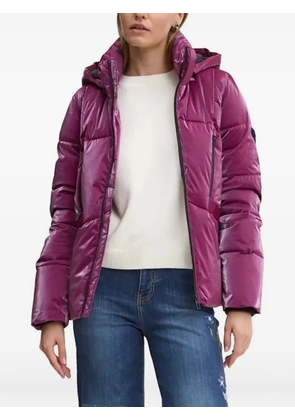 Desigual heart-detail quilted jacket - Pink