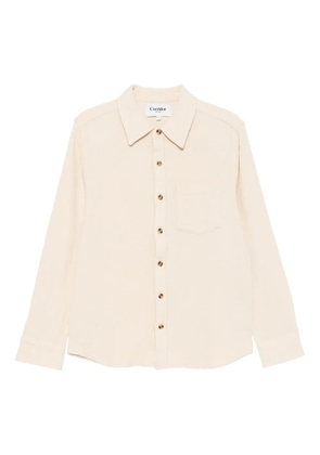 Corridor dyed waffle shirt - Neutrals