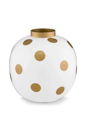 PIP STUDIO polka-dot vase - White