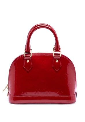 Louis Vuitton Pre-Owned 2013 Monogram Vernis Alma BB satchel - Red