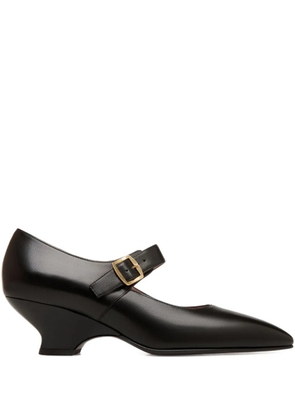 Bally Glendy pointed-toe buckle pumps - Black