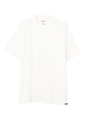 KAMIYA horse-print T-shirt - White