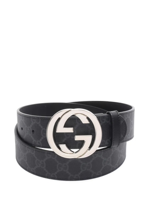 Gucci Pre-Owned 2020s GG Supreme belt - Black
