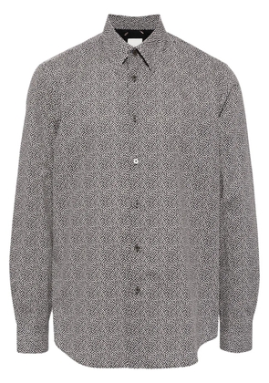Paul Smith polka dot cotton shirt - Black