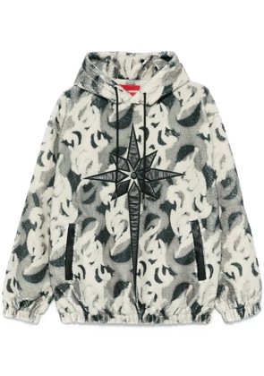 KUSIKOHC Pattern hoodie - Green