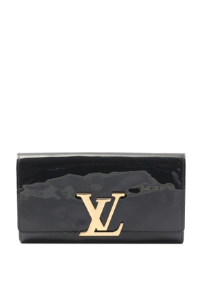 Louis Vuitton Pre-Owned 2012-2019 Vernis Louise Wallet long wallets - Black