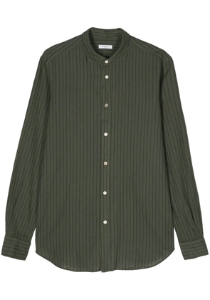 Boglioli long-sleeves striped shirt - Green