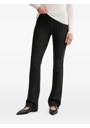 Sessùn Hediwalk stripe-pattern trousers - Black
