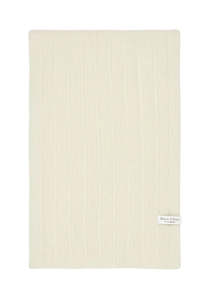 Marc O'Polo ribbed knitted scarf - Neutrals