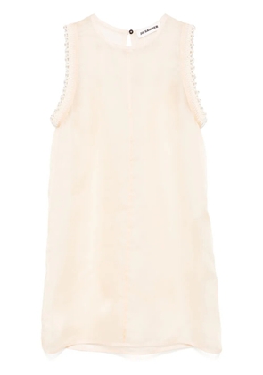 Jil Sander Pre-Owned sheer top - Neutrals