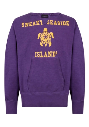DSQUARED2 crew-neck sweater - Purple