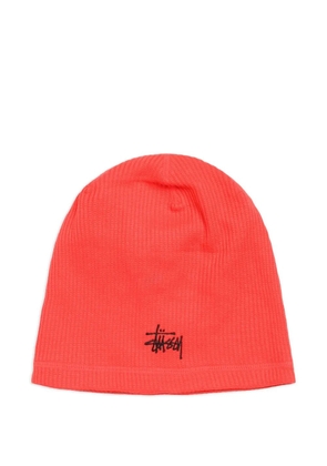 Stüssy waffle beanie hat - Red