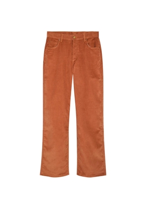 B SIDES corduroy trousers - Orange