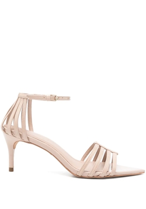 CARRANO 65mm leather sandals - Neutrals