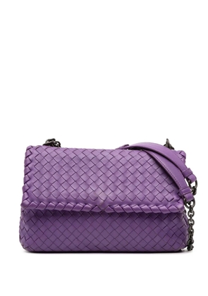 Bottega Veneta Pre-Owned 2012-2025 Small Nappa Intrecciato Olimpia crossbody bag - Purple