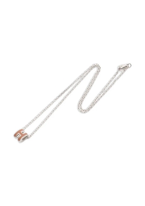 Hermès Pre-Owned 2010s Mini Pop H necklace - Silver