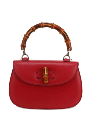 Gucci Pre-Owned Bamboo tote bag - Red
