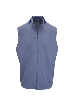 GREYSON zip sleeveless jacket - Blue
