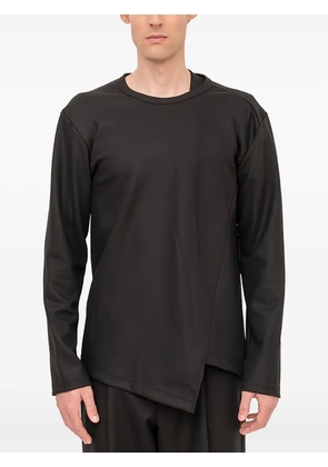 Comme des Garçons Homme Plus asymmetric-hem T-shirt - Black
