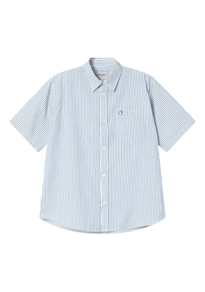 Carhartt WIP striped cotton shirt - Blue