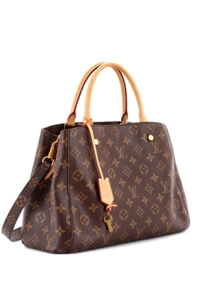 Louis Vuitton Pre-Owned Montaigne Handbag Monogram Canvas MM tote bag - Brown