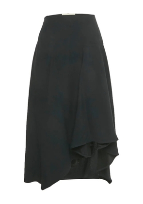 Vanessa Bruno asymmetric midi skirt - Black