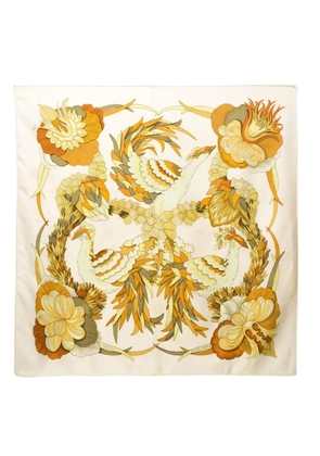 Hermès Pre-Owned 1971 Tahiti scarf - Neutrals
