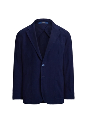 Polo Ralph Lauren three-button cotton blazer - Blue