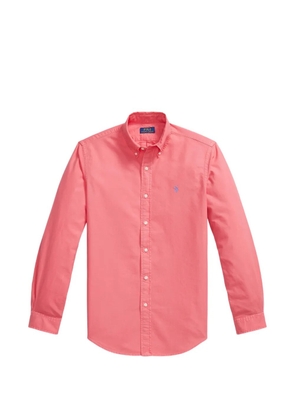 Polo Ralph Lauren embroidered custom fit oxford shirt - Pink