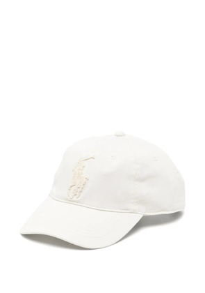 Polo Ralph Lauren logo-embroidered cap - White