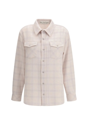 GOD'S TRUE CASHMERE Clarity check-pattern shirt - Neutrals