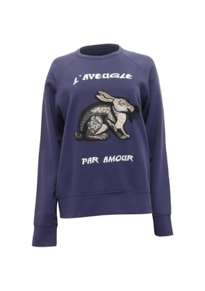 Gucci Pre-Owned L’Aveugle Par Amour sweatshirt - Blue