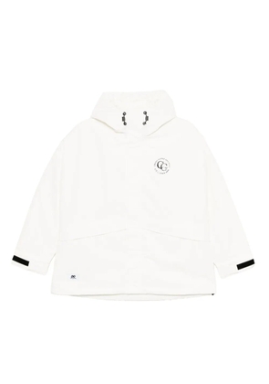 CHOCOOLATE logo-printed jacket - White