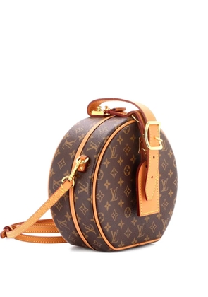 Louis Vuitton Pre-Owned Petite Boite Chapeau Bag Monogram Canvas crossbody bag - Brown