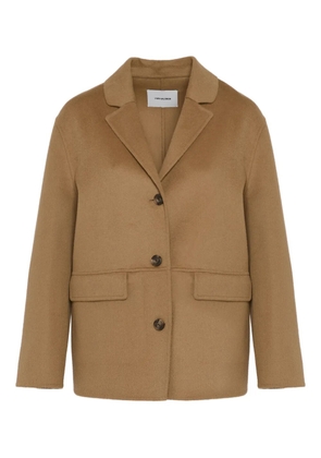 Yves Salomon buttoned jacket - Brown