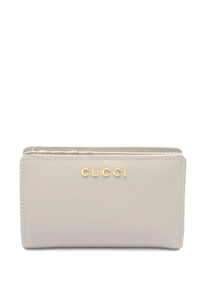 Gucci Pre-Owned 2010s Script wallet - Grey