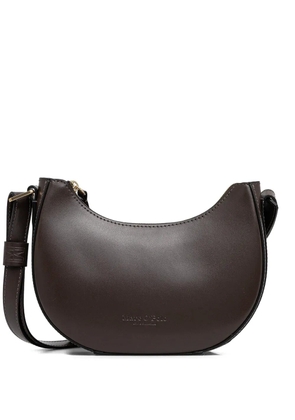 Marc O'Polo topstitched zip bag - Brown