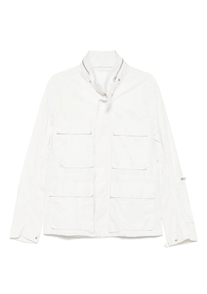 Ten C zip-up bomber jacket - White