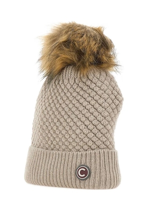 Colmar pom-pom beanie hat - Neutrals