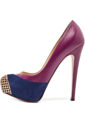 Christian Louboutin Pre-Owned 140mm Maggie pumps - Purple