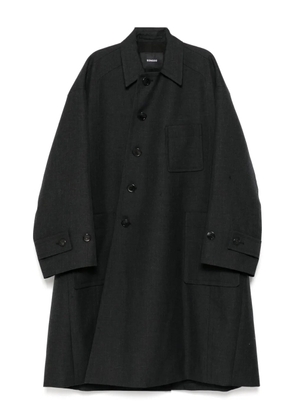 SONGZIO bias-cut coat - Grey