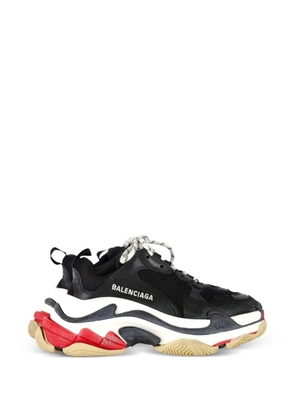 Balenciaga Pre-Owned Triple S layered sneakers - Black