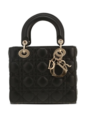 Christian Dior Pre-Owned 2020's small My Abcdior Lady Dior cannage tote bag - Black