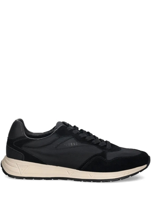 GUESS USA paneled low-top sneakers - Black